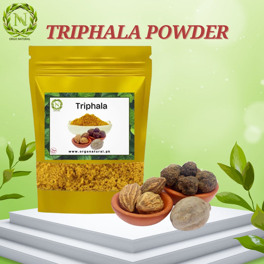 Triphala Powder – Natural Detox and Digestive Health Supplement